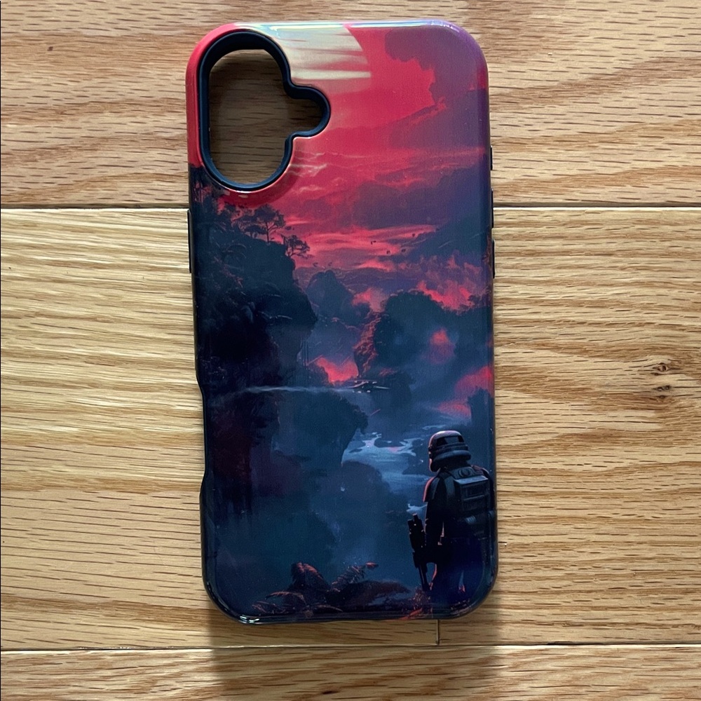 Redbubble Stormtrooper Star Wars Fan Art iPhone 16 Plus Magsafe Tough Case